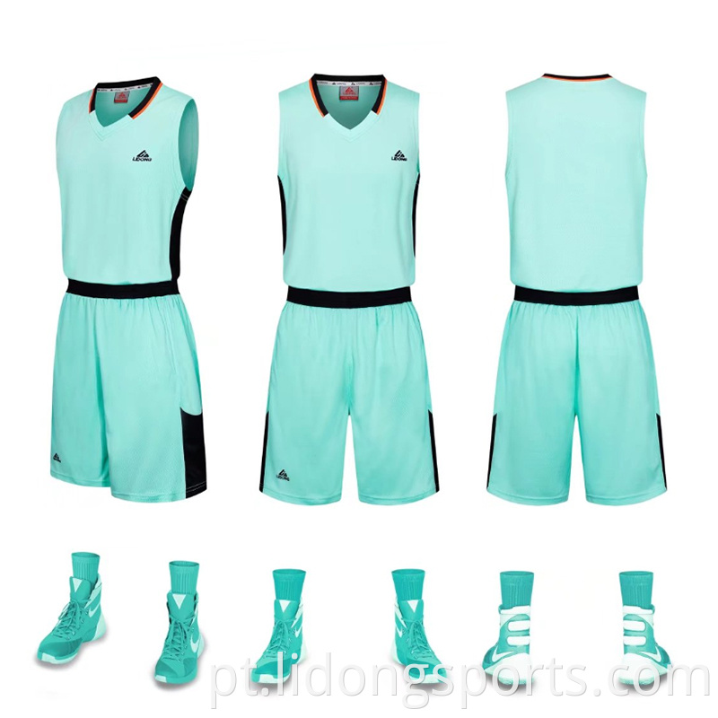 UNIFORME DE BASQUEIRO DE BASQUEIRO DE SUBlimação de alta qualidade